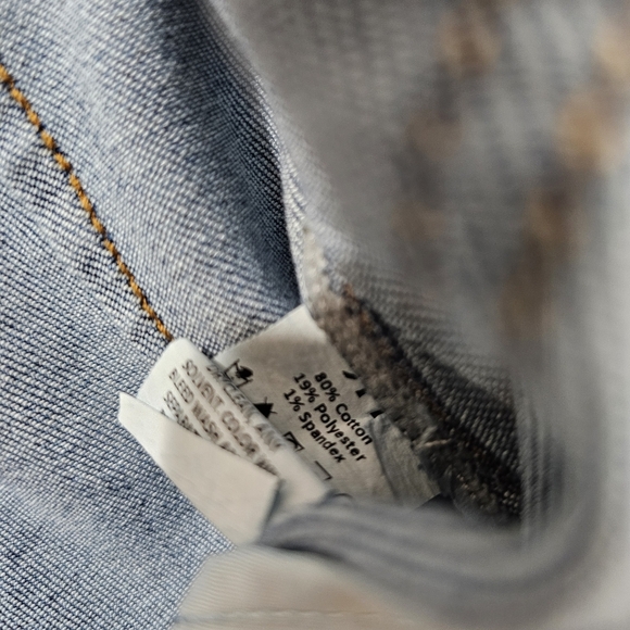 Rihoas Button Up Flare High Waist Jeans - Picture 7 of 7